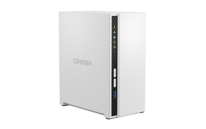 Servidor NAS Qnap Tower 2 Bahías 3.5'' 2GB RAM 4 Núcleos