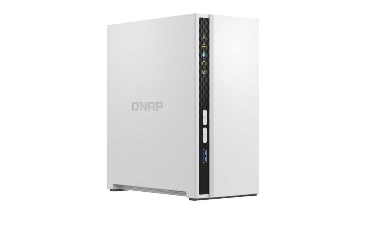 Servidor NAS Qnap Tower 2 Bahías 3.5'' 2GB RAM 4 Núcleos